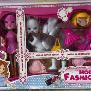 BAMBOLA CON ACCESSORI