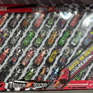 SET MACCHINE IN METALLO 32 pezzi