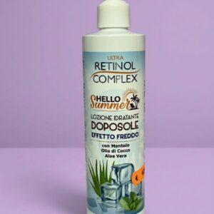 Retinol Doposole effetto freddo. Azione idratante con mentolo, olio di cocco e aloe vera